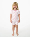 Coastal Keepsakes Family Matching Bamboo Two Piece Short Sleeve Shorts Pajama Set