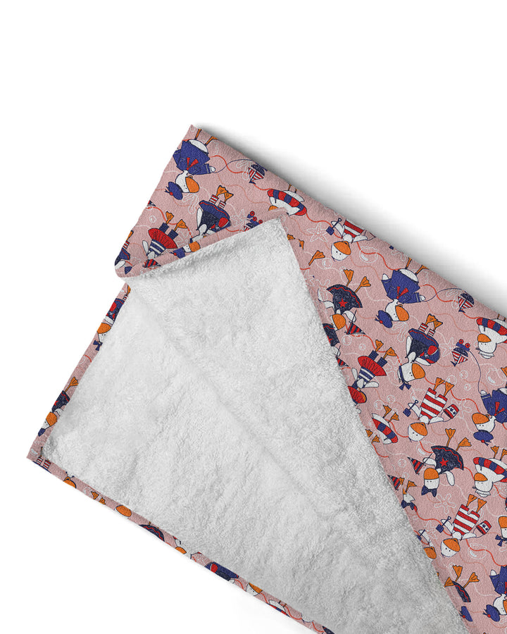 Freedom Floaties Family Matching Bamboo Beach Towel
