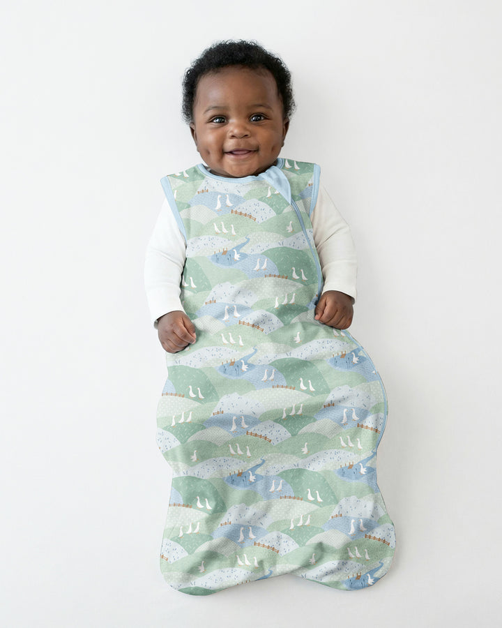 Wandering Geese Family Matching Bamboo Sleep Bag