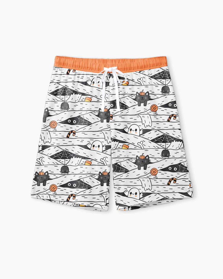 Little Mummy Crew Bamboo Men Short Sleeve Short Pajama Set