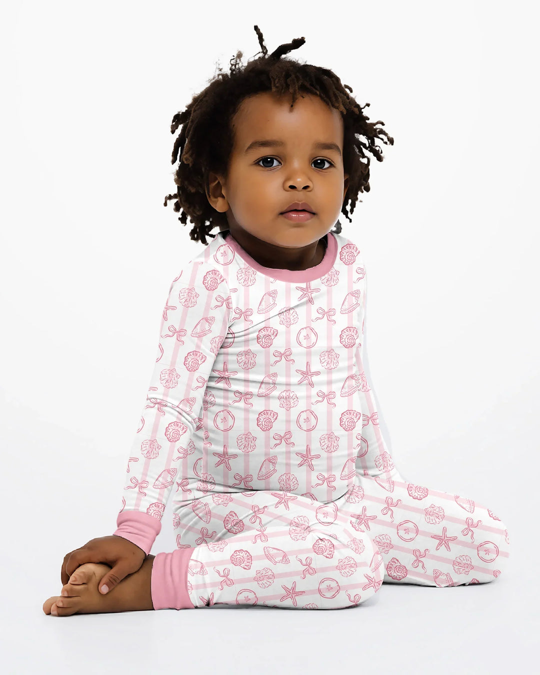 Conjunto de pijama de dos piezas de bambú con mangas largas, plantilla PERSONALIZADA