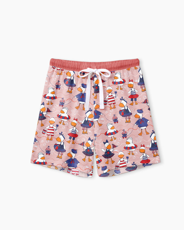 Freedom Floaties Family Matching Bamboo Women Short Sleeve Short Pajama Set
