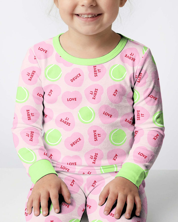 Conjunto de pijama de dos piezas de bambú de manga larga
