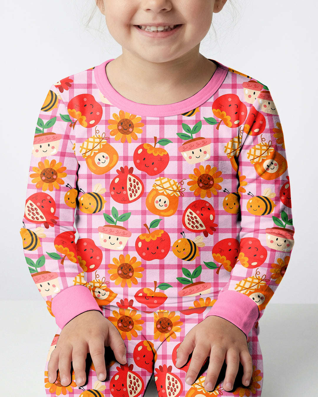 Sweet New Year Bamboo Two Piece Long Sleeve Pajama Set