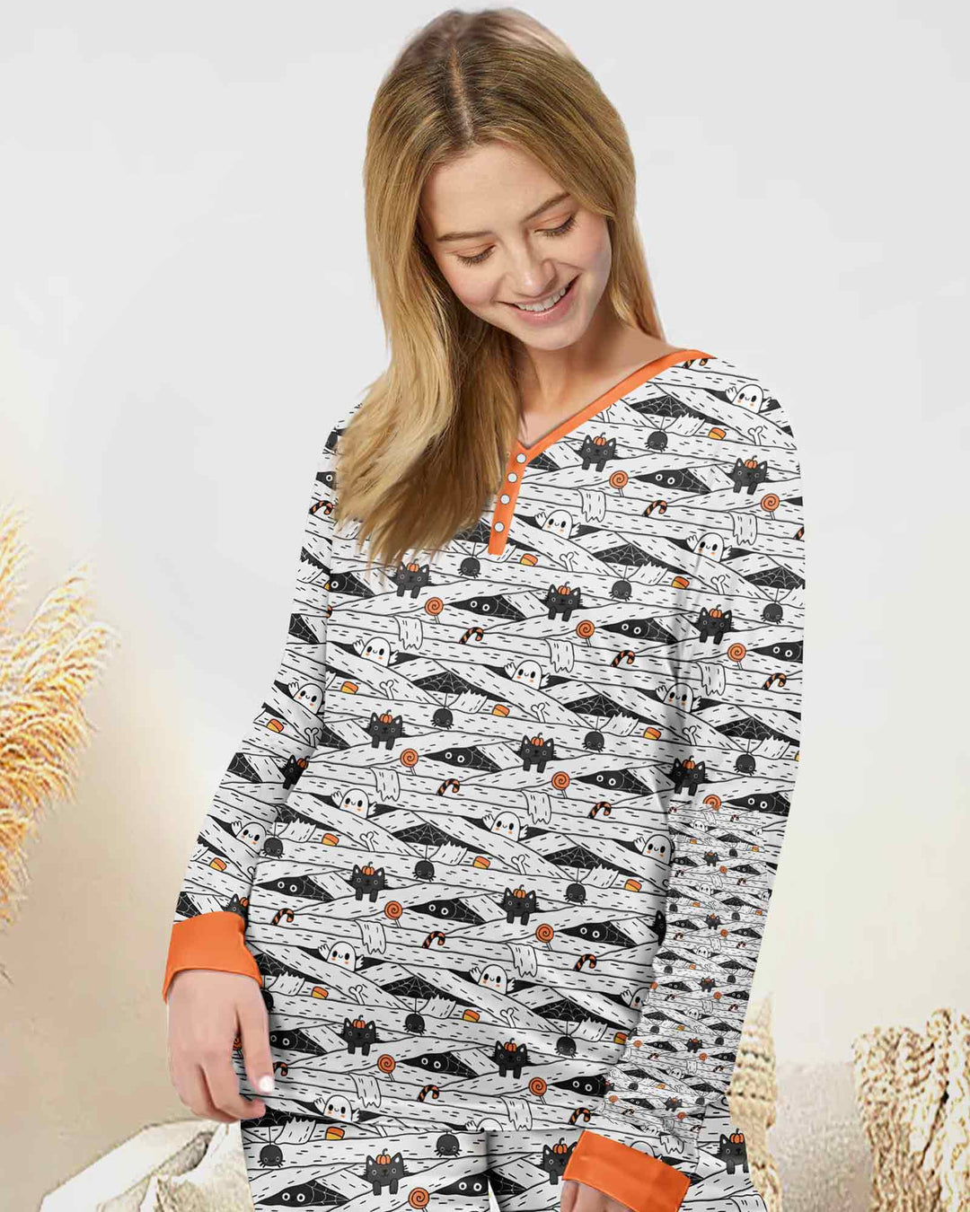 Little Mummy Crew Bamboo Women Pajama Set