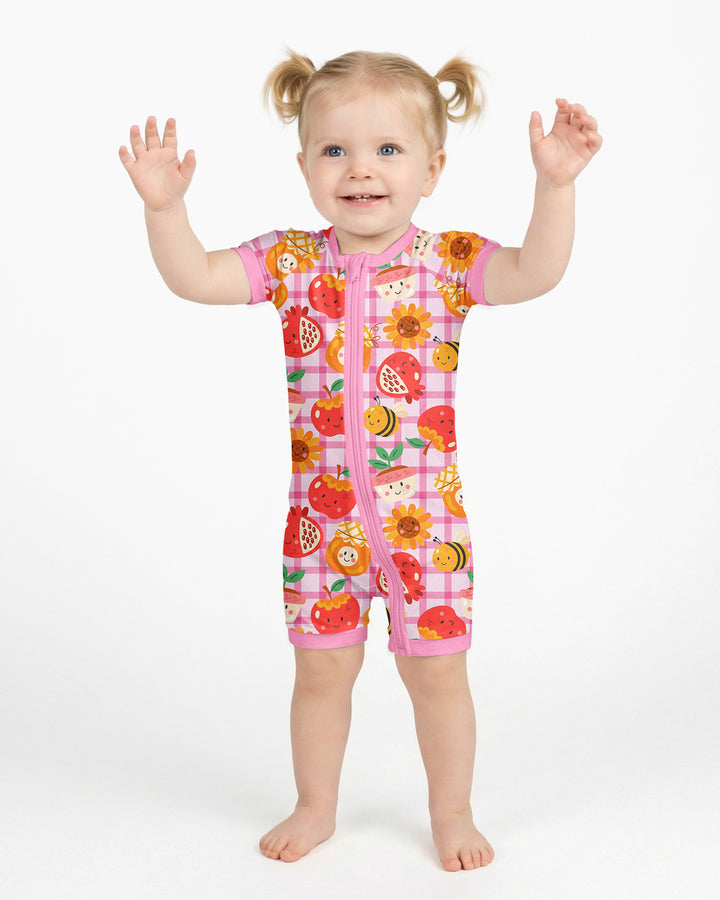 Sweet New Year Bamboo Shorty Zippy
