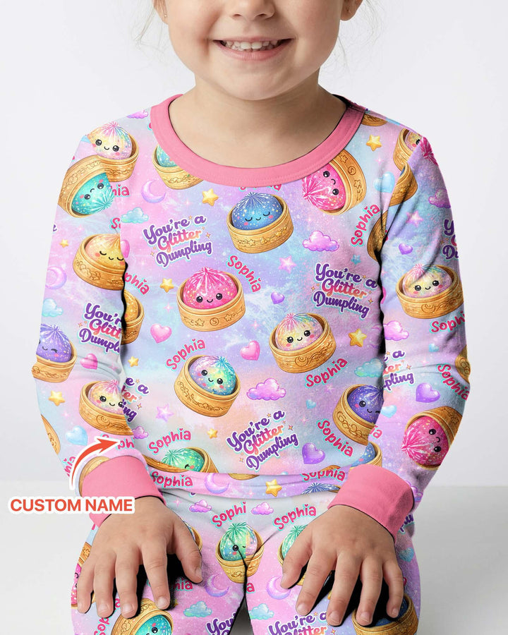 Conjunto de pijama de dos piezas de bambú con mangas largas, plantilla PERSONALIZADA