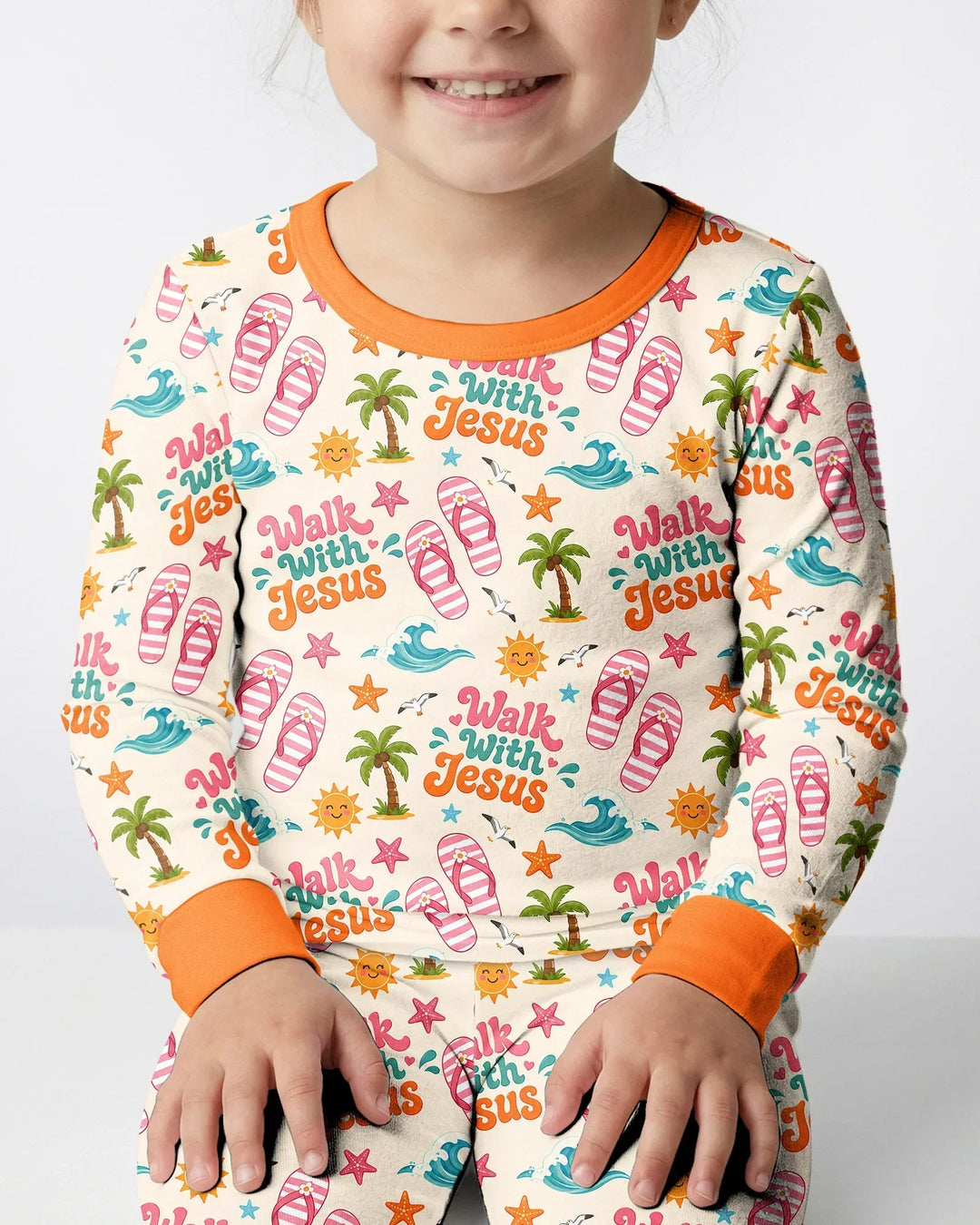 Conjunto de pijama de dos piezas de manga larga de bambú con estampados islámicos