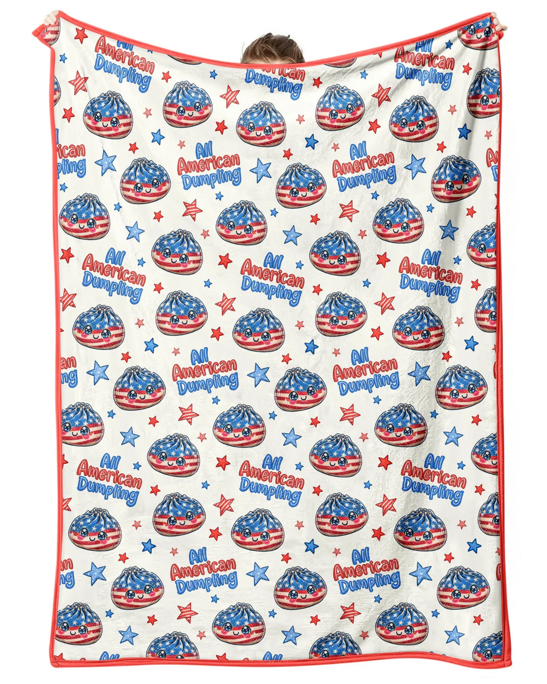All American Dumpling Bamboo Blanket