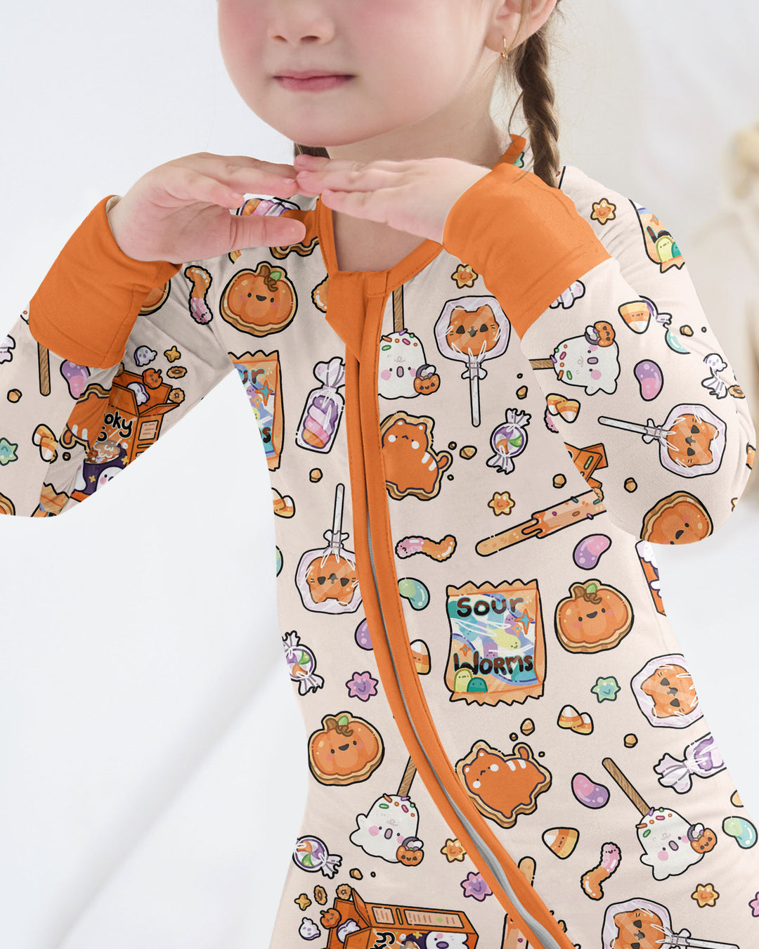 Spooky Halloween Treats Bamboo Convertible Zippy