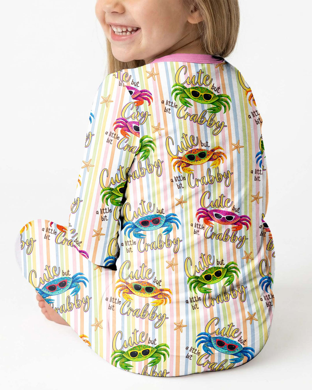 Conjunto de pijama de dos piezas de bambú con mangas largas, plantilla PERSONALIZADA