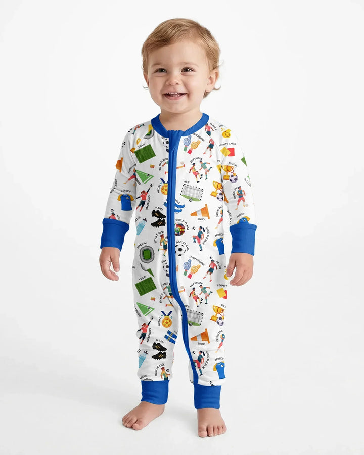 Soccer Fever All About The Game Bamboo Convertible Zippy