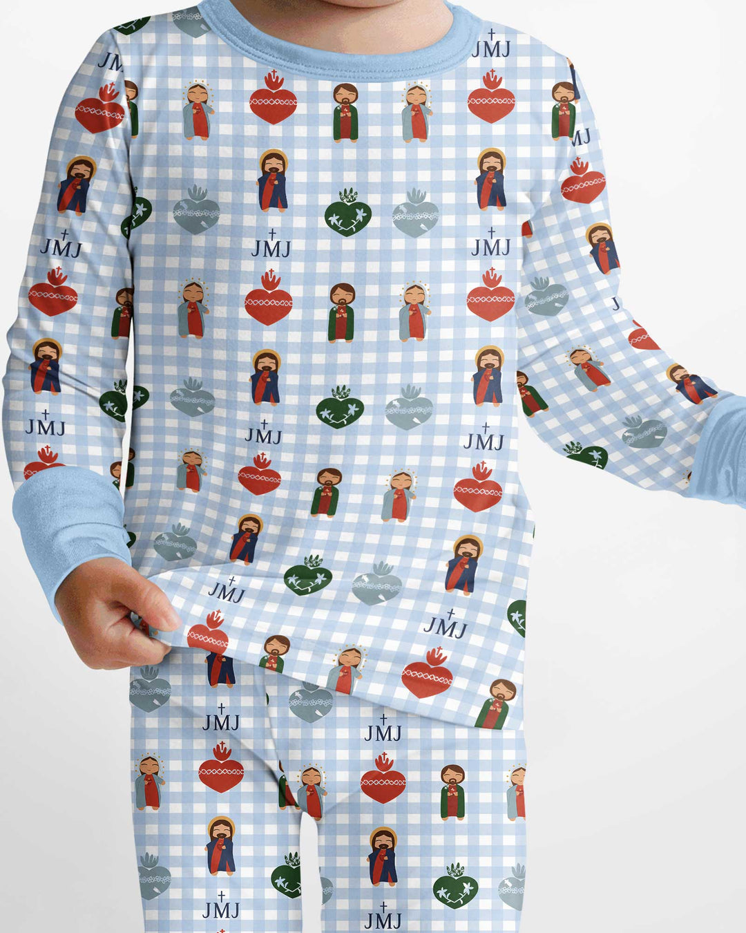 Holy Family Bamboo Two Piece Long Sleeve Pajama Set