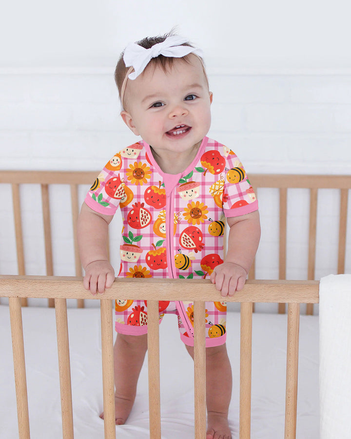 Sweet New Year Bamboo Shorty Zippy