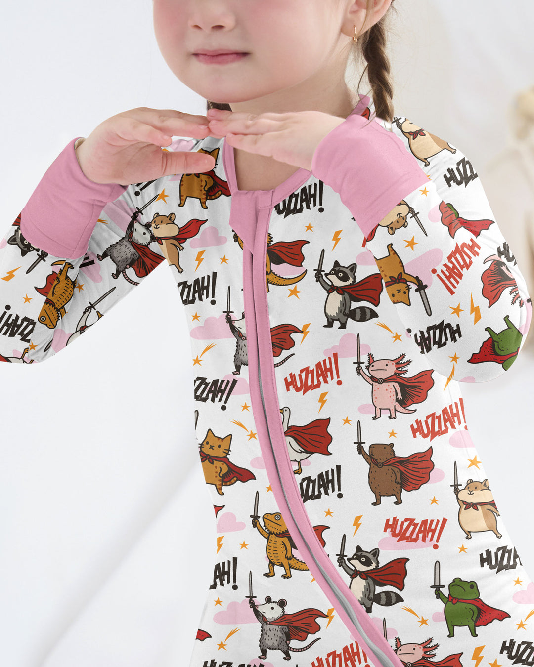 Huzzah! Huzzah! Bamboo Convertible Zippy