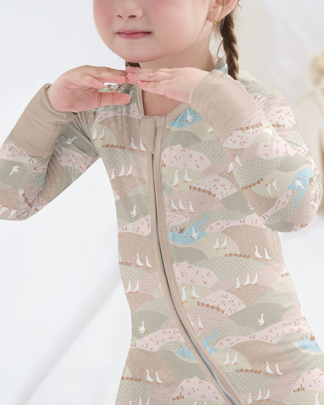 Gerippte Babykleidung mit individuellem Foto - Weich &amp; Skizzenhaft