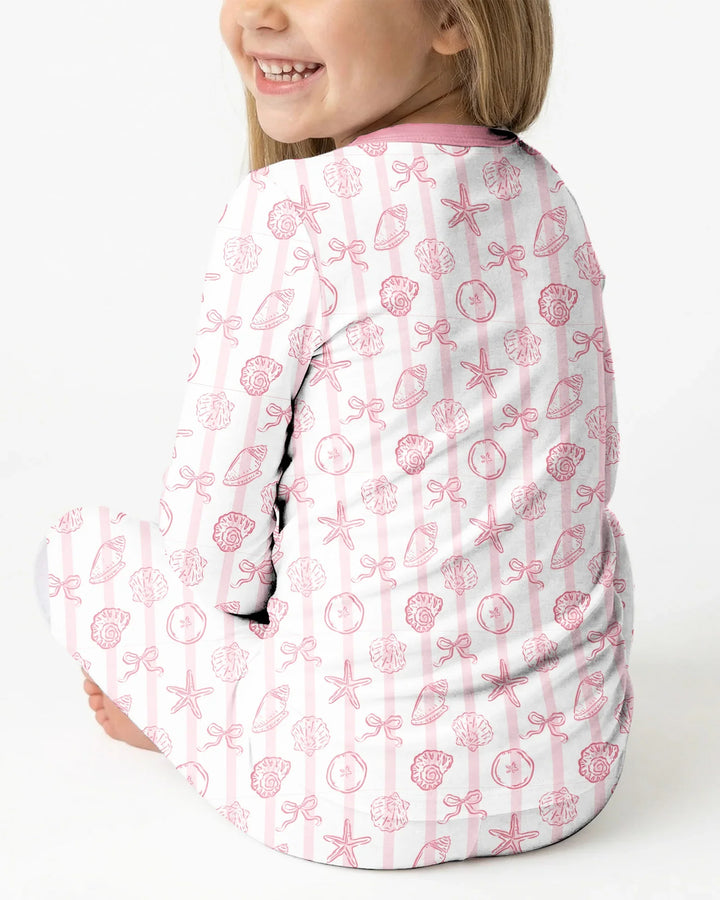 Conjunto de pijama de dos piezas de bambú con mangas largas, plantilla PERSONALIZADA
