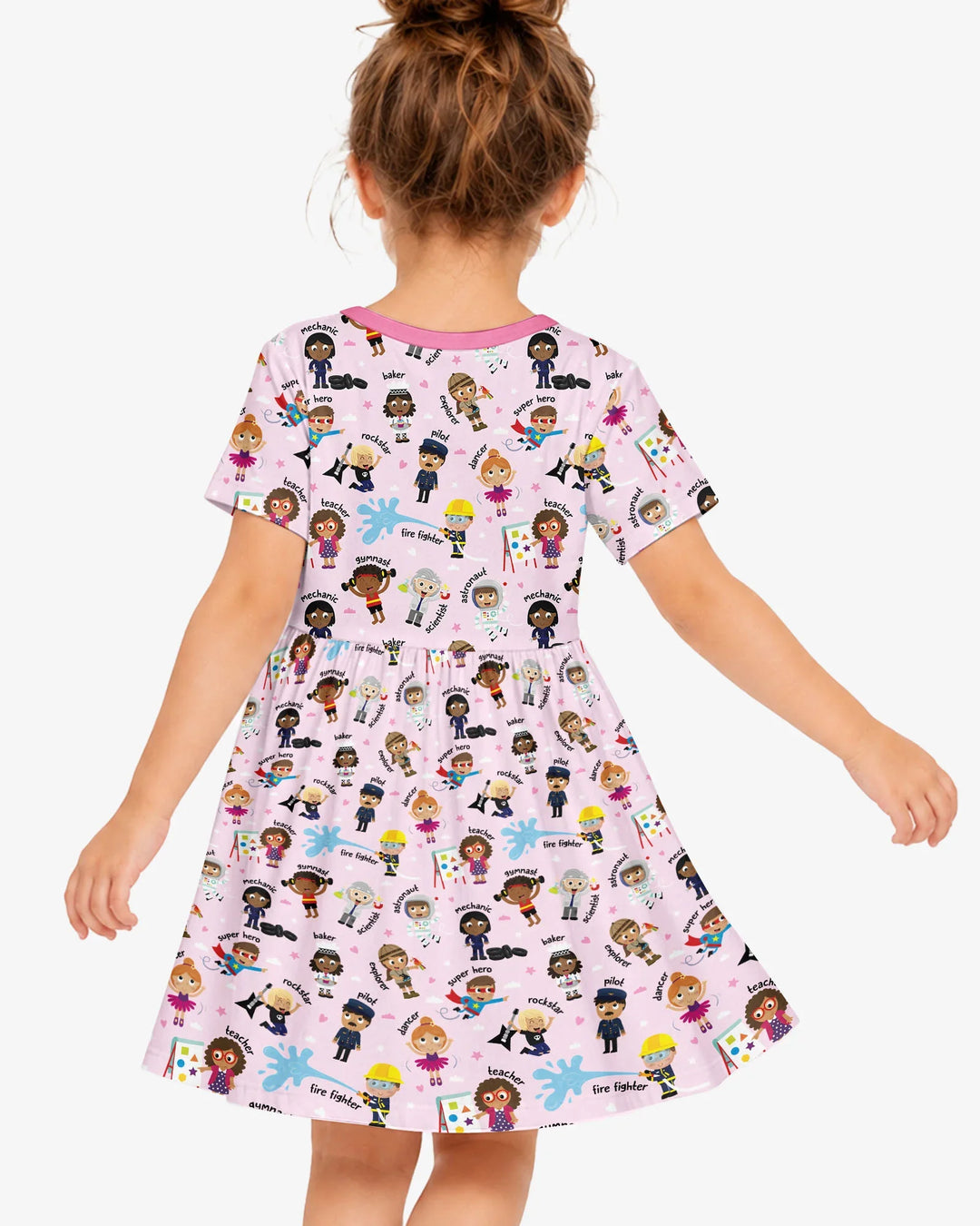 Vorlage Bambus Twirl Kleid