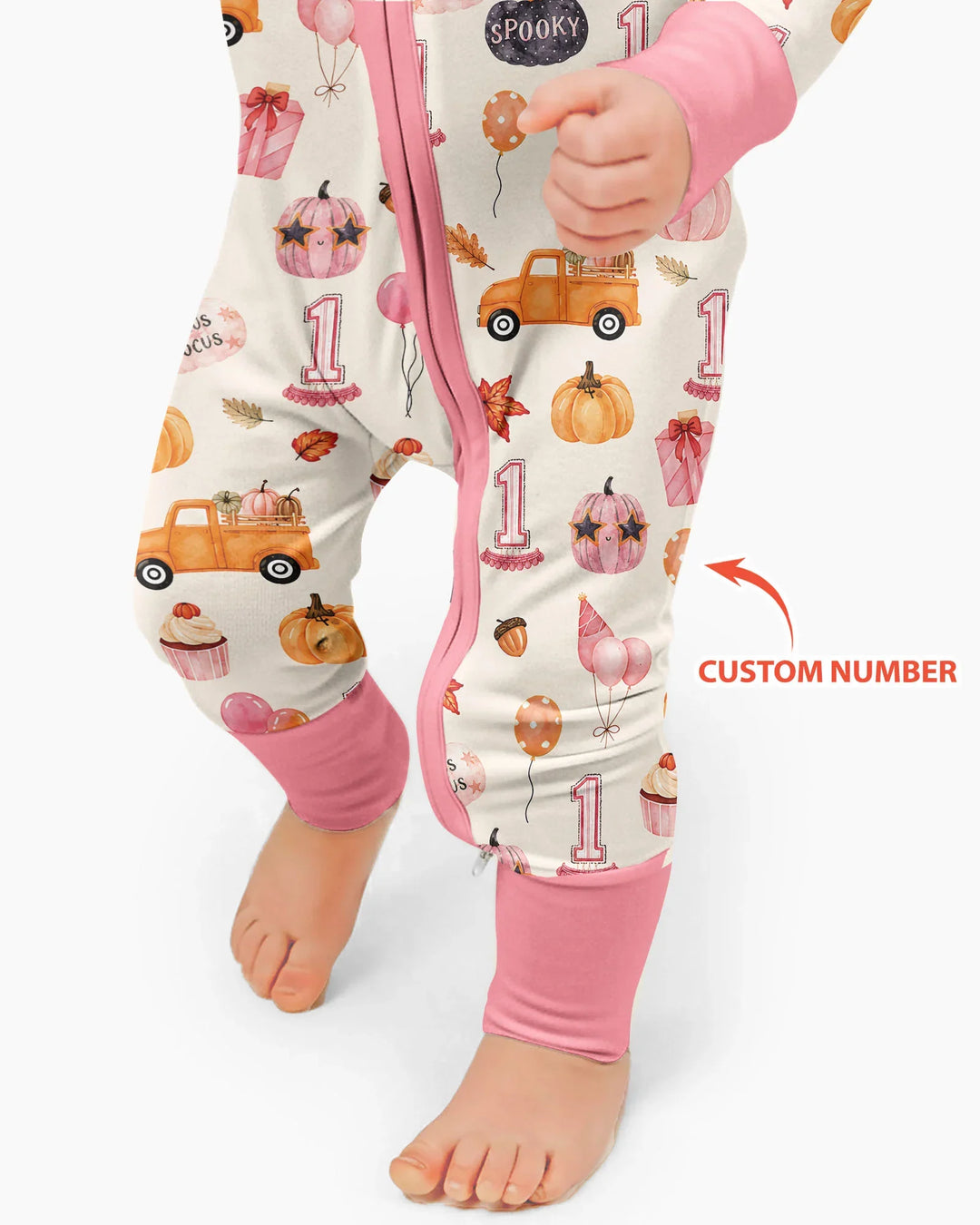 Little Pumpkin Birthday Bamboo Convertible Zippy