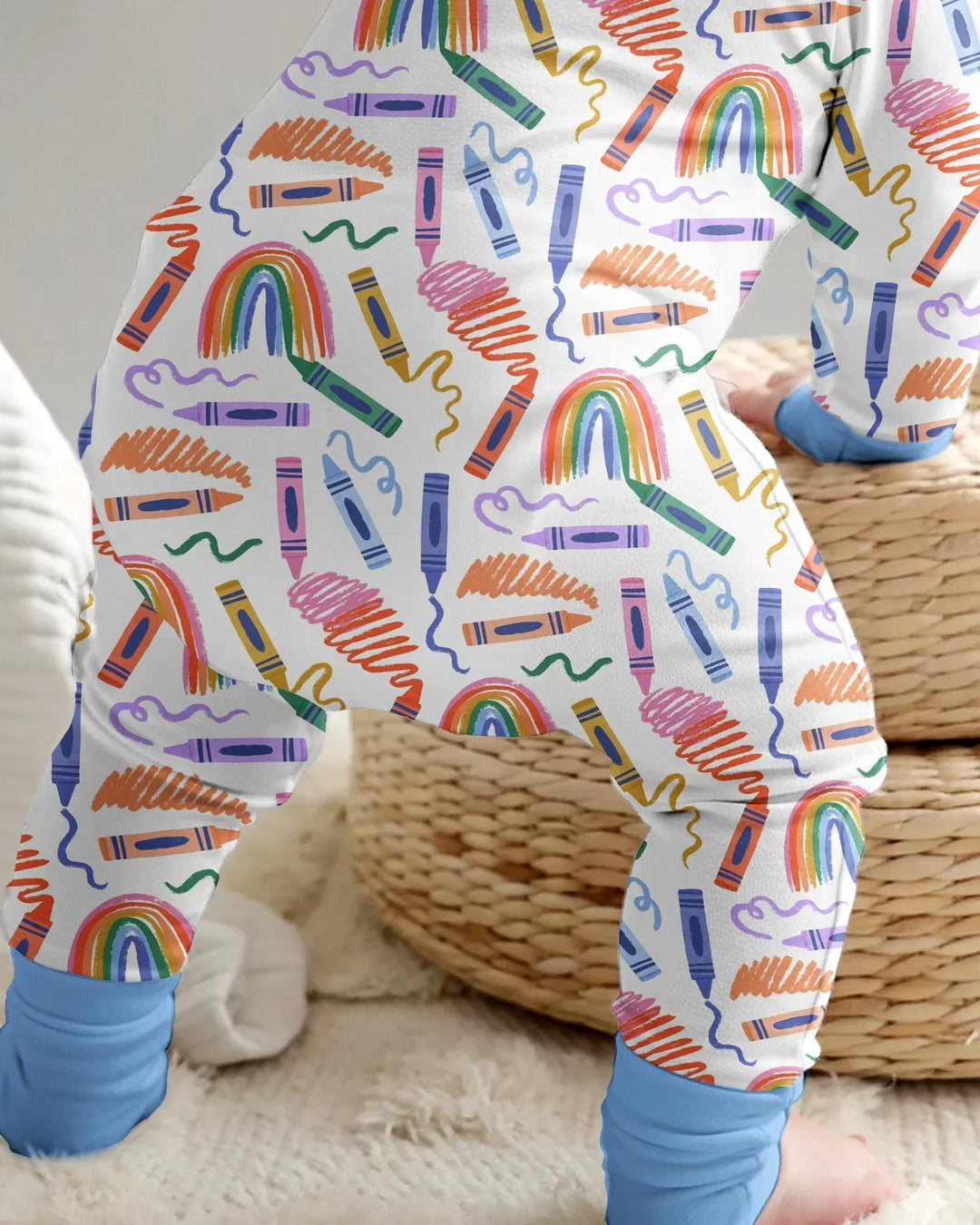 Crayon Chaos  Bamboo Convertible Zippy