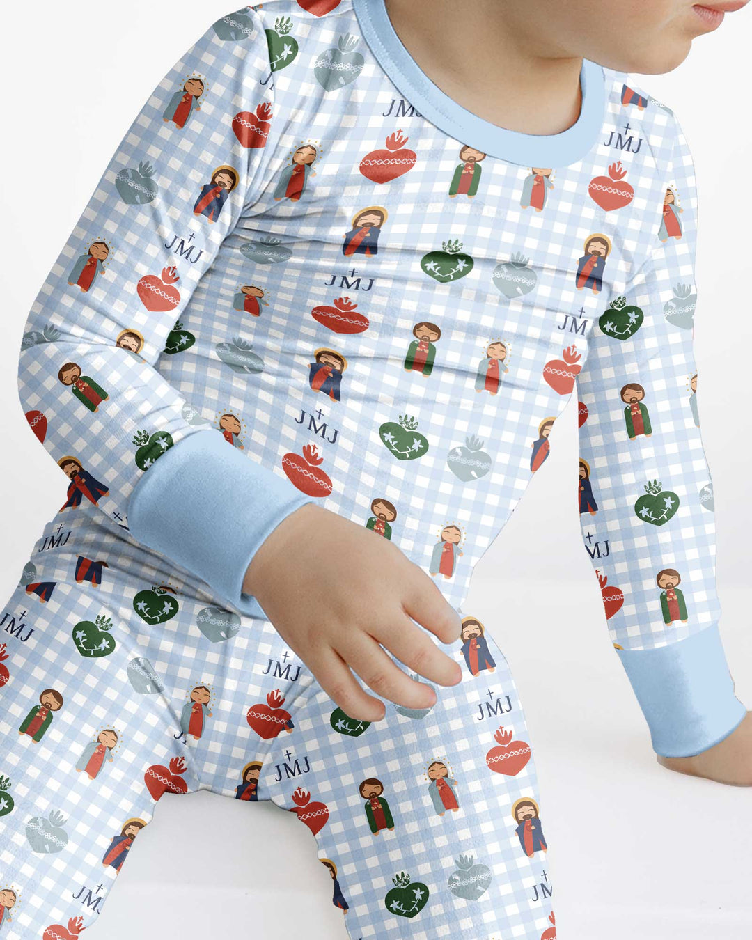 Holy Family Bamboo Two Piece Long Sleeve Pajama Set