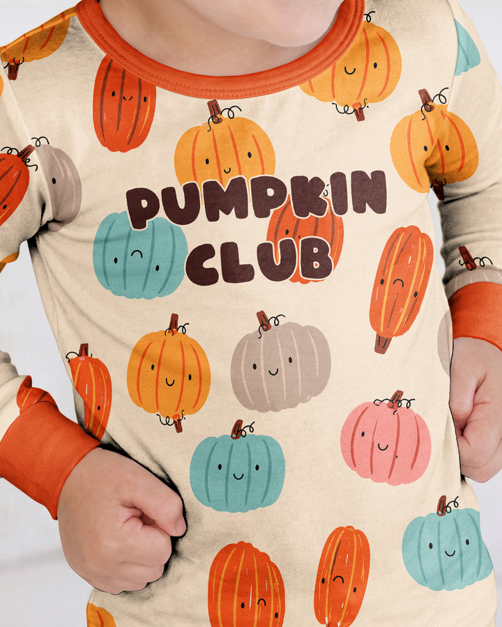 Mommy's Little Pumpkin  Bamboo Two Piece Long Sleeve Pajama Set