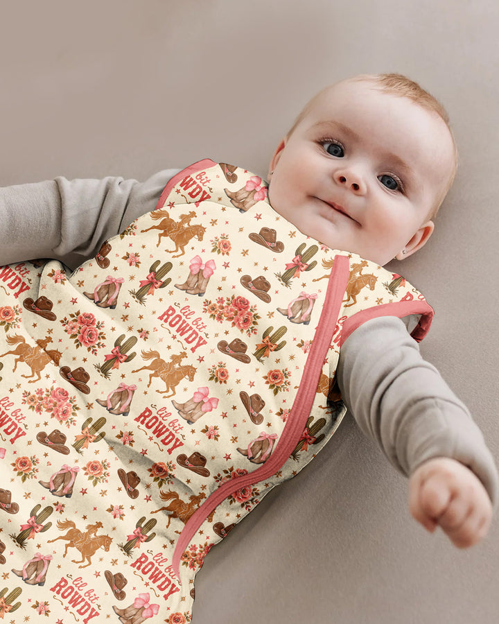 Coquette Cowgirl Lil Bit Rowdy Bamboo Sleep Bag