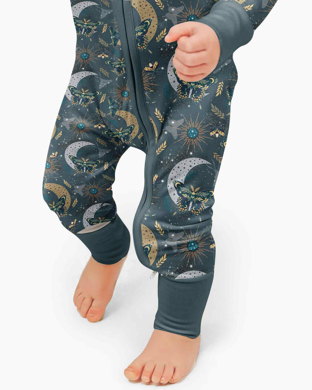 Celestial Moths Bamboo Convertible Zippy