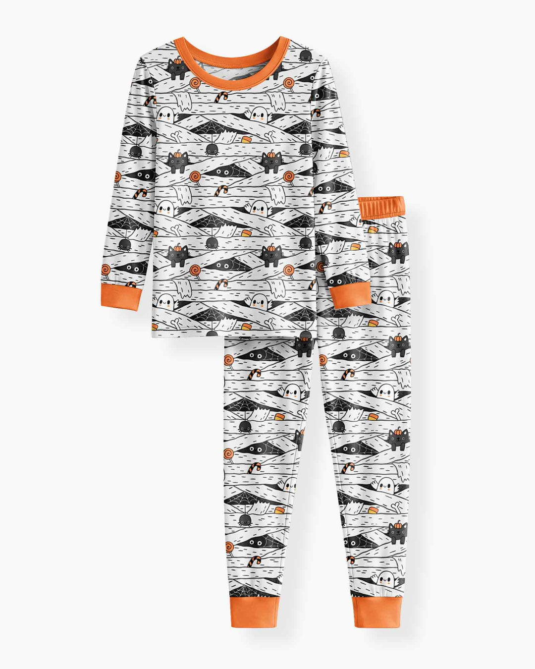 Little Mummy Crew Bamboo Two Piece Long Sleeve Pajama Set