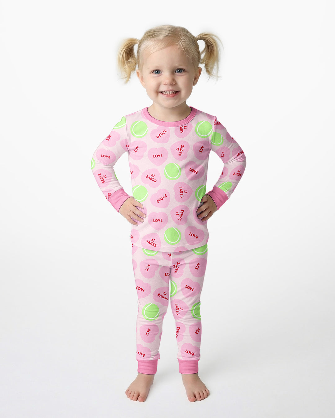 Conjunto de pijama de dos piezas de bambú de manga larga