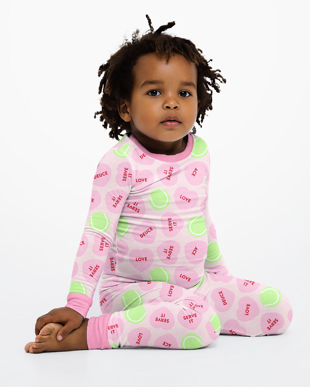 Conjunto de pijama de dos piezas de bambú de manga larga