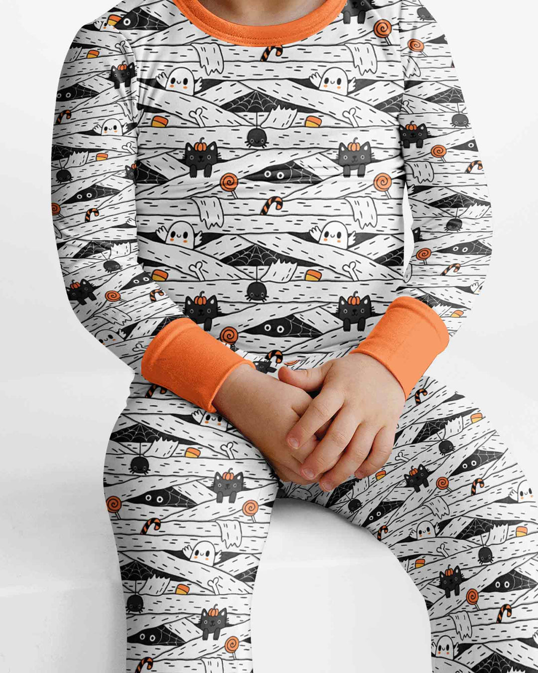 Little Mummy Crew Bamboo Two Piece Long Sleeve Pajama Set