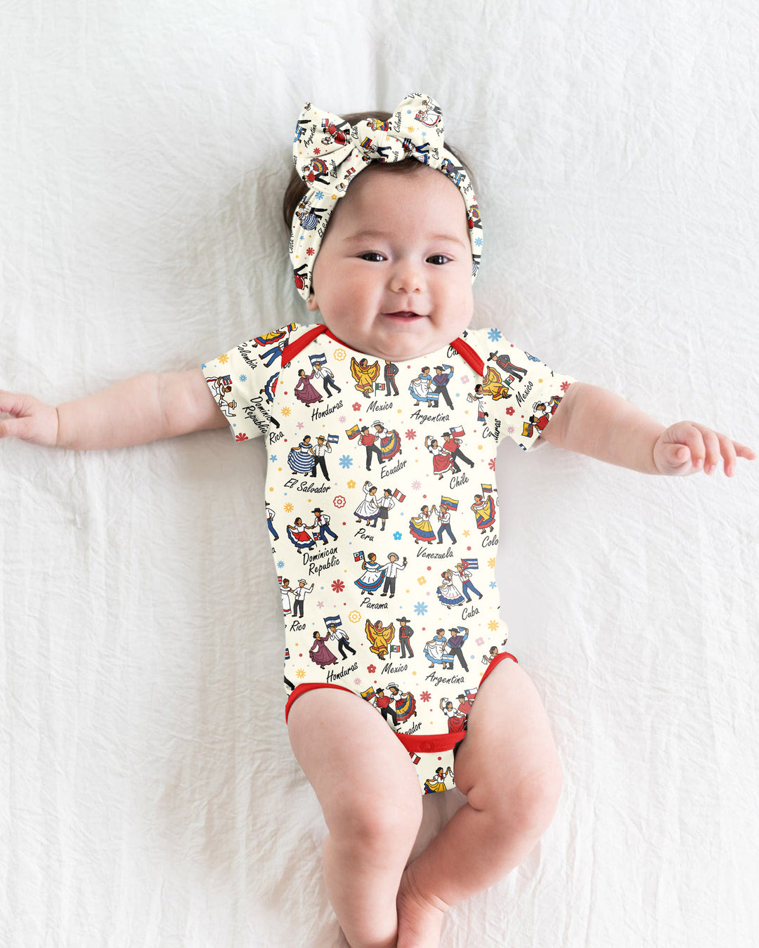 Gerippte Babykleidung mit individuellem Foto - Weich &amp; Skizzenhaft