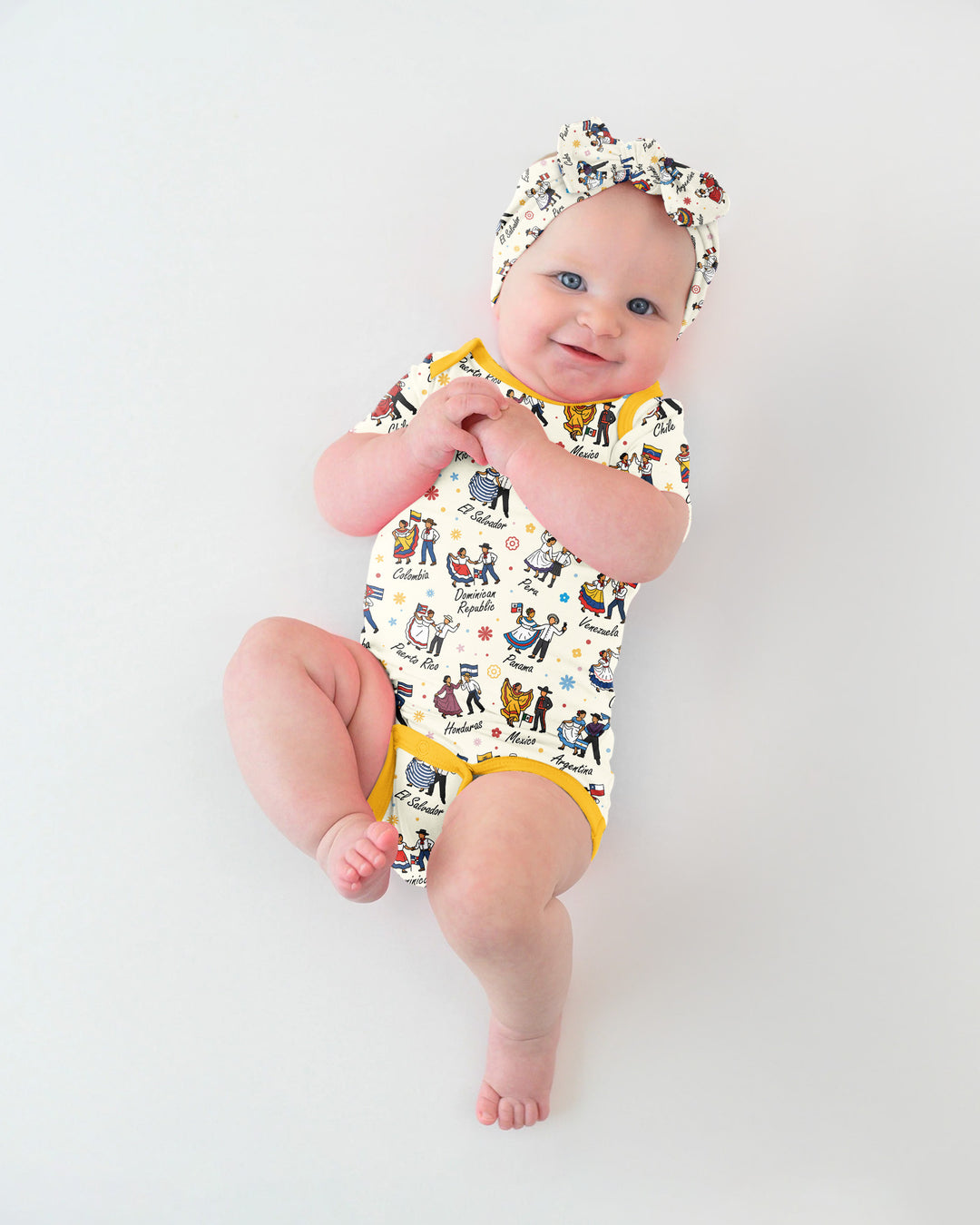 Gerippte Babykleidung mit individuellem Foto - Weich &amp; Skizzenhaft