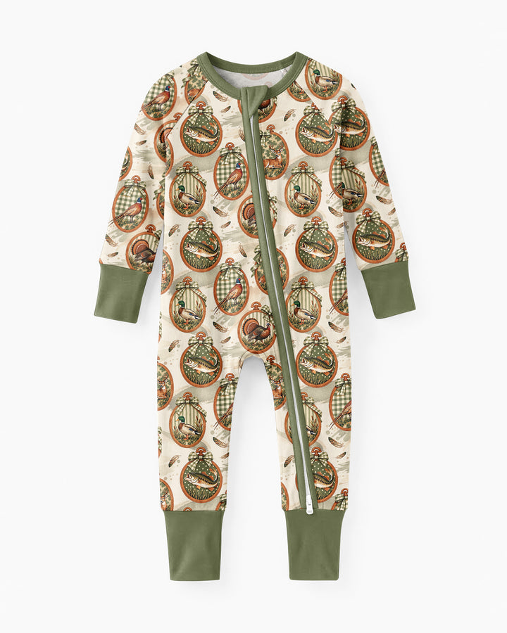 It's Hunting Season Vintage Bamboo Convertible Zippy