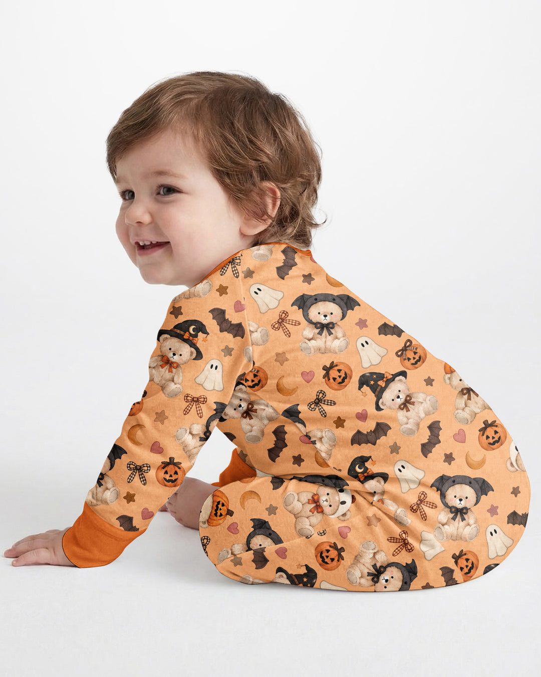 Cozy Coquette Teddy Bear Halloween Bamboo Convertible Zippy