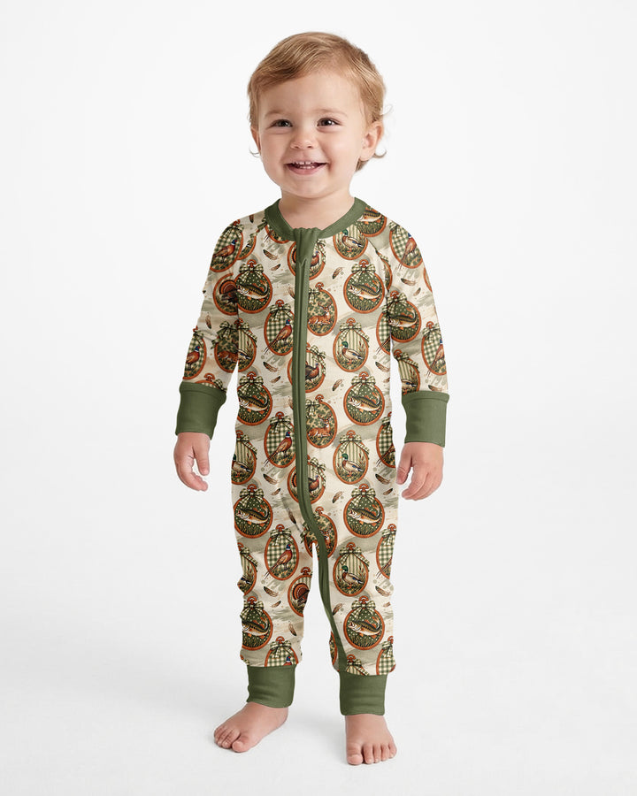 It's Hunting Season Vintage Bamboo Convertible Zippy