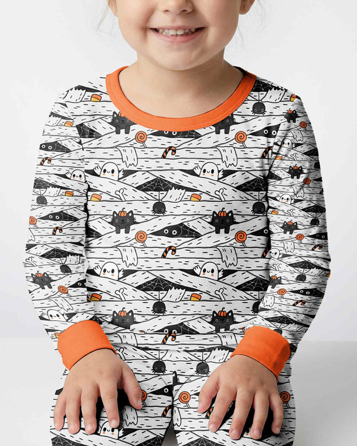 Little Mummy Crew Bamboo Two Piece Long Sleeve Pajama Set