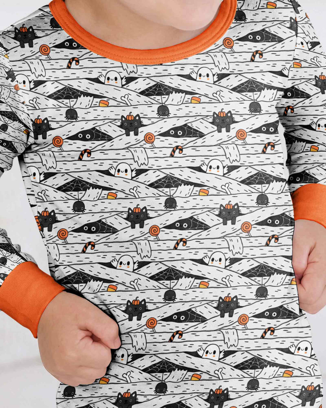 Little Mummy Crew Bamboo Two Piece Long Sleeve Pajama Set
