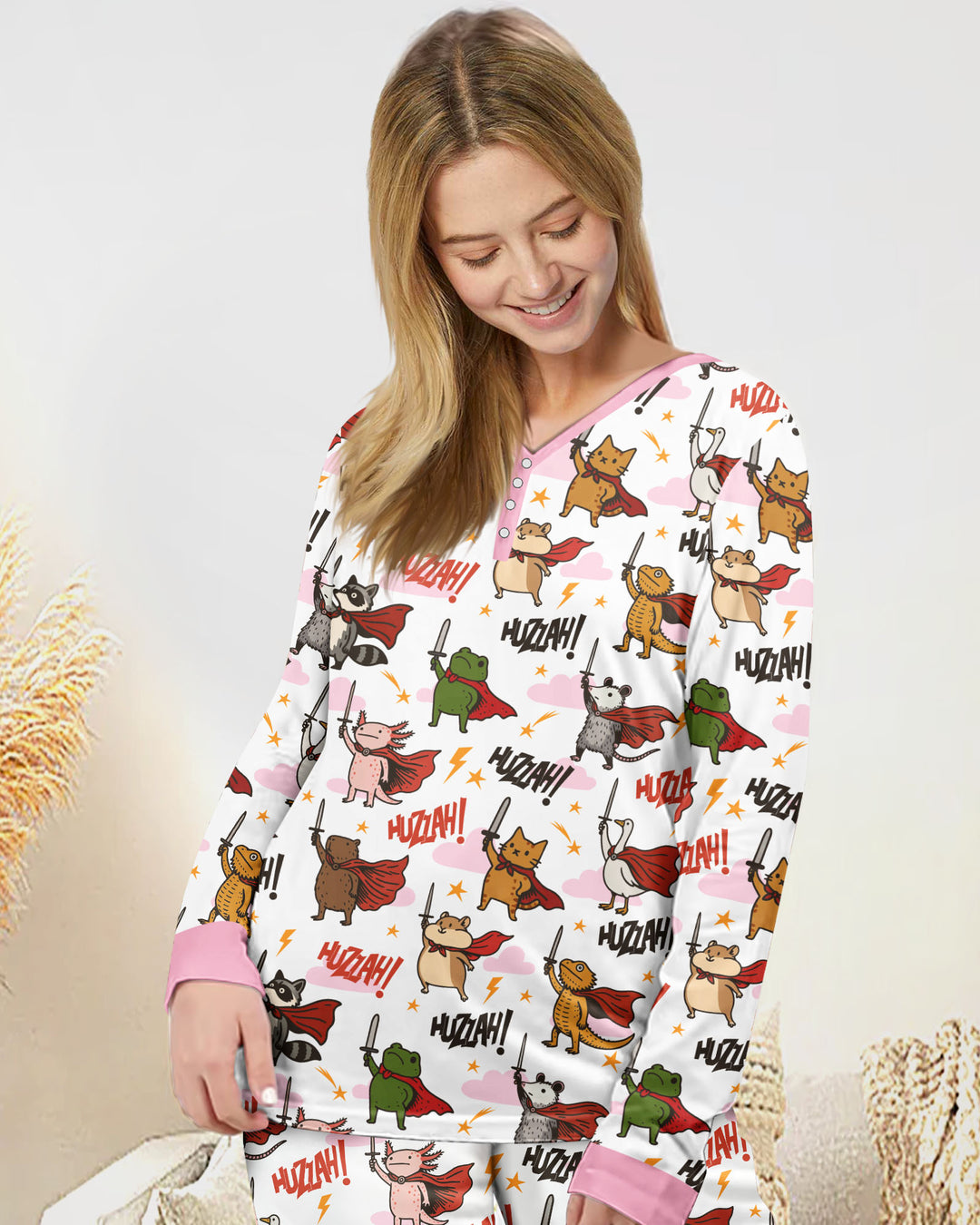 Huzzah! Huzzah! Bamboo Women Pajama Set