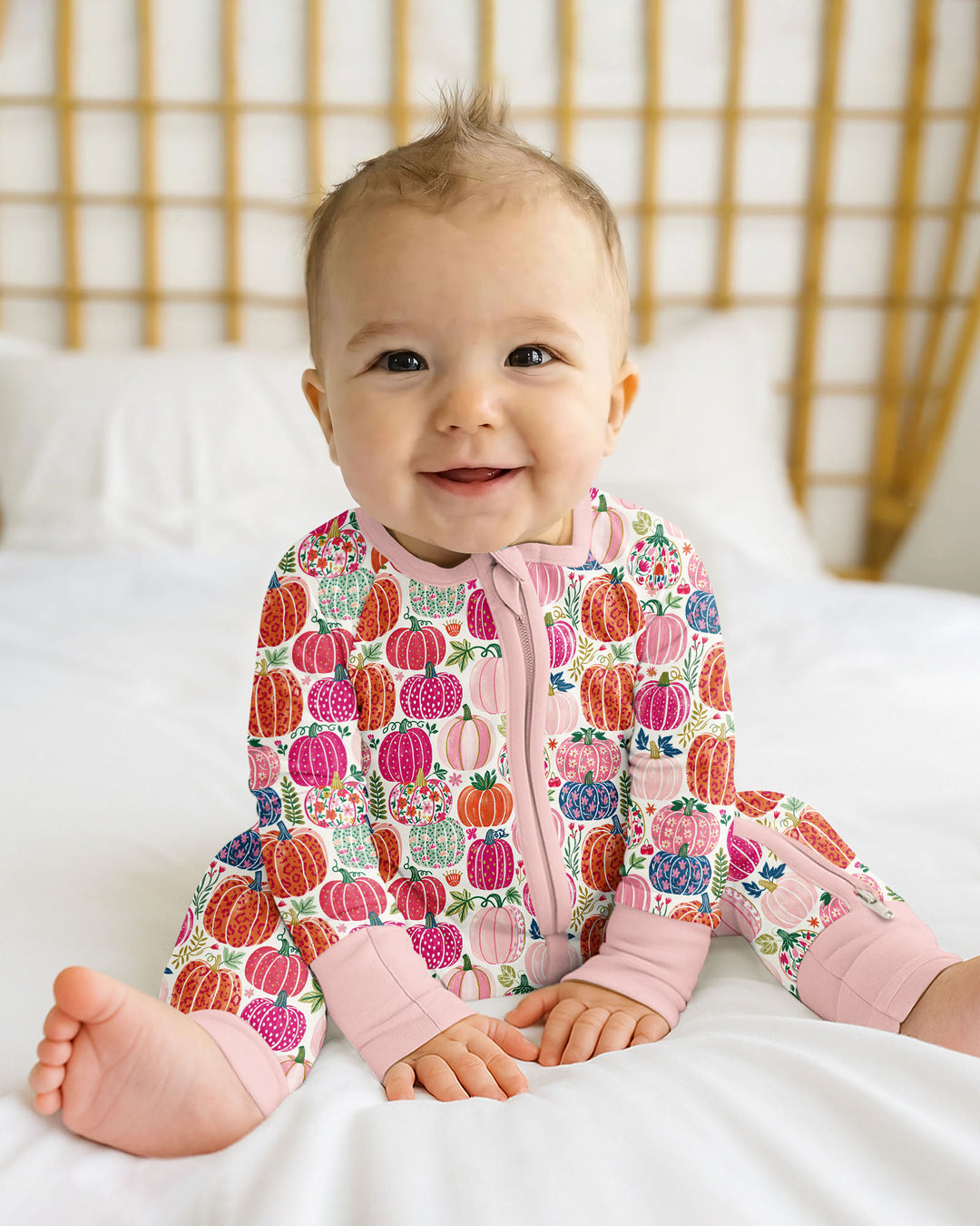 Pumpkin & Bloom Bamboo Convertible Zippy