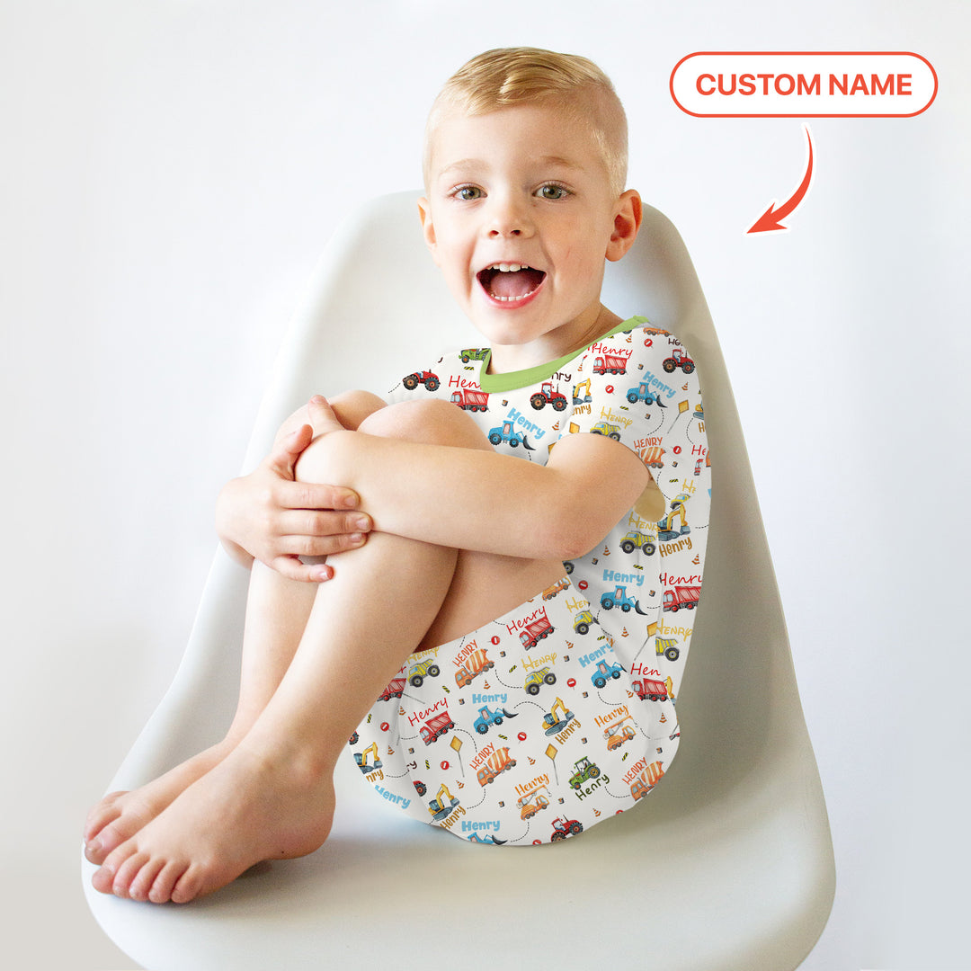 Zweiteiliges Pyjama-Set mit kurzen Ärmeln und Shorts im Sommer-Design