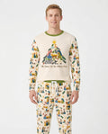 Oh Come, Let Us Adore Him Family Matching Bamboo Men's Pajama Set