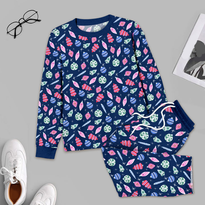 Ornaments Party Men's Pajama Set