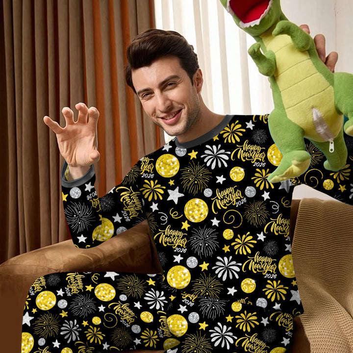 New Year's Eve Celebration Men's Pajama Set