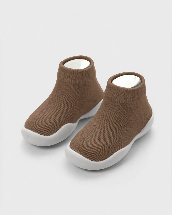 Solid Color Sock Shoes
