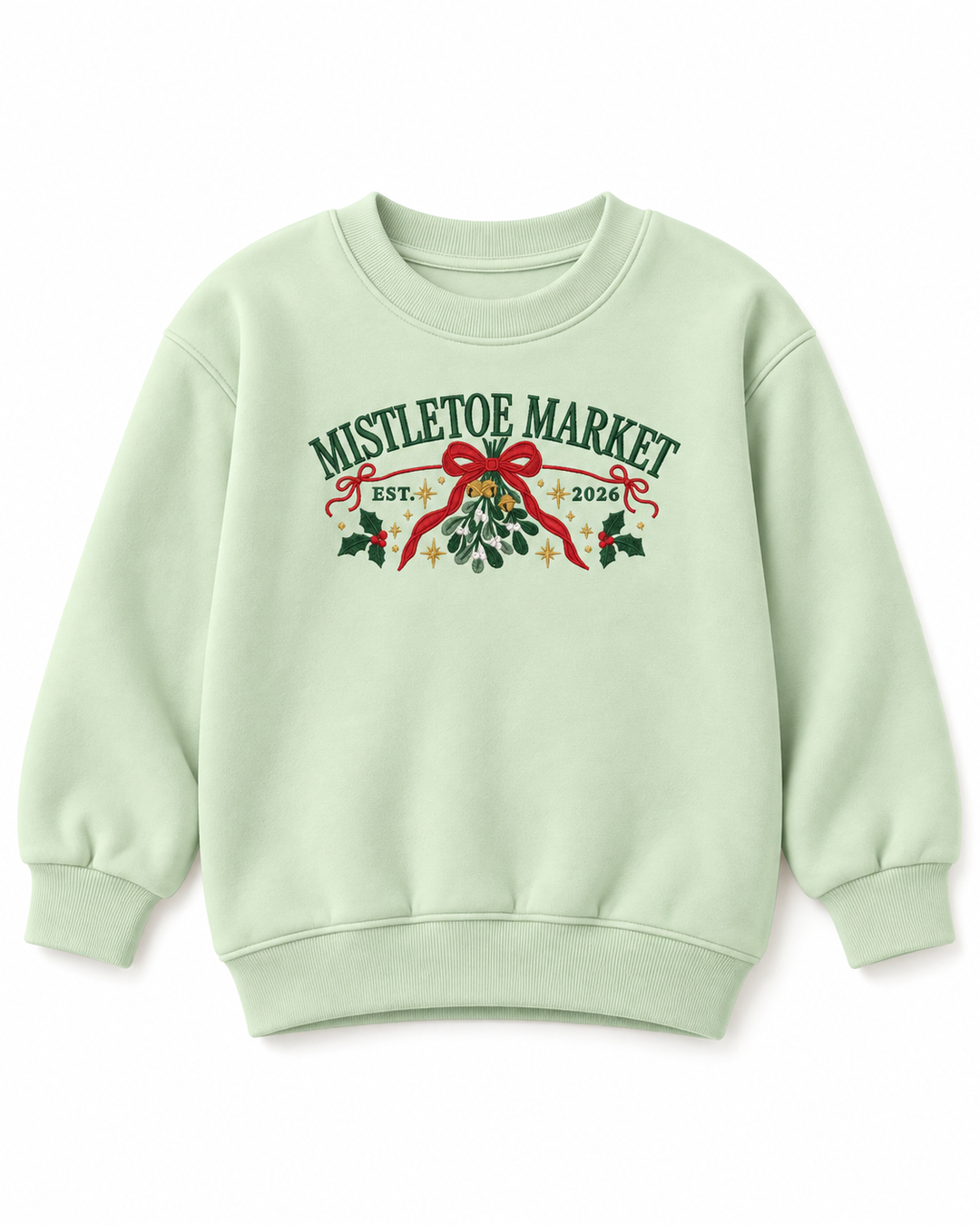 Sweatshirt mit Rundhalsausschnitt aus Bambusfaser