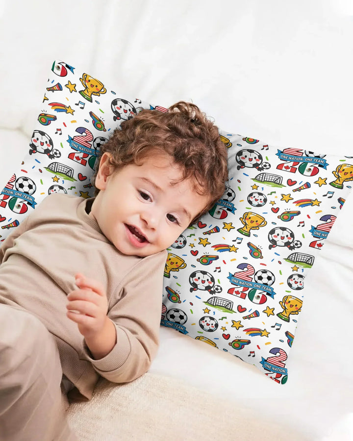 Soccer Fever 2026 Family Matching Bamboo Pillow Case