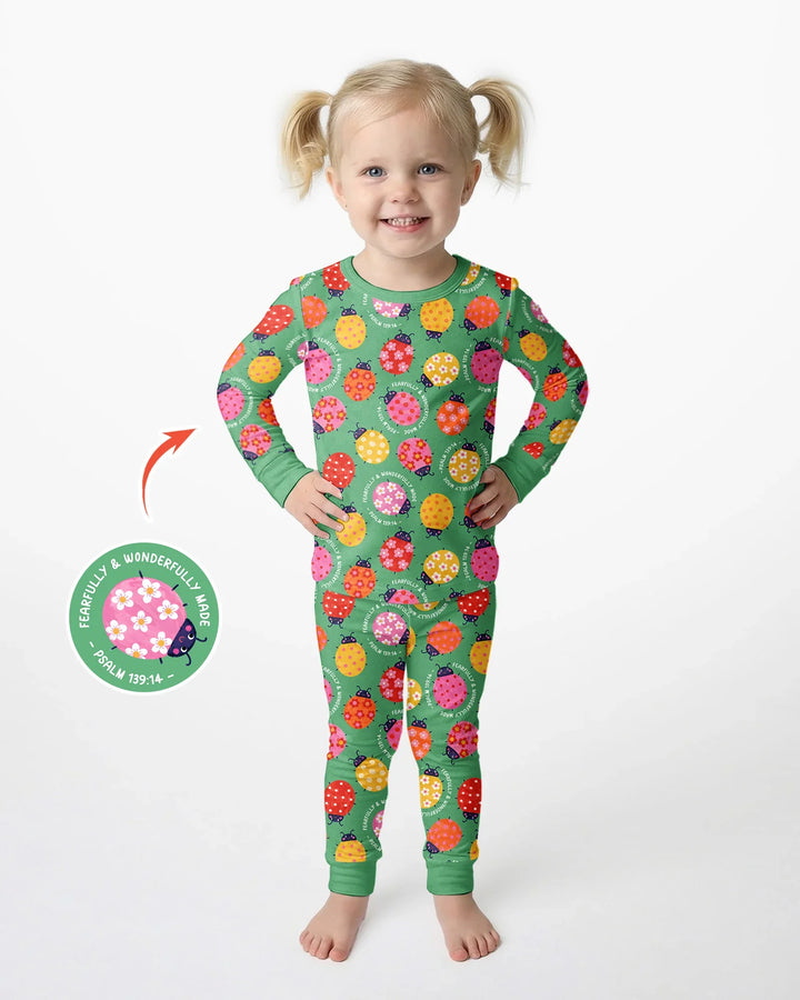 Fearfully & Wonderfully Made Bamboo Two Piece Long Sleeve Pajama Set