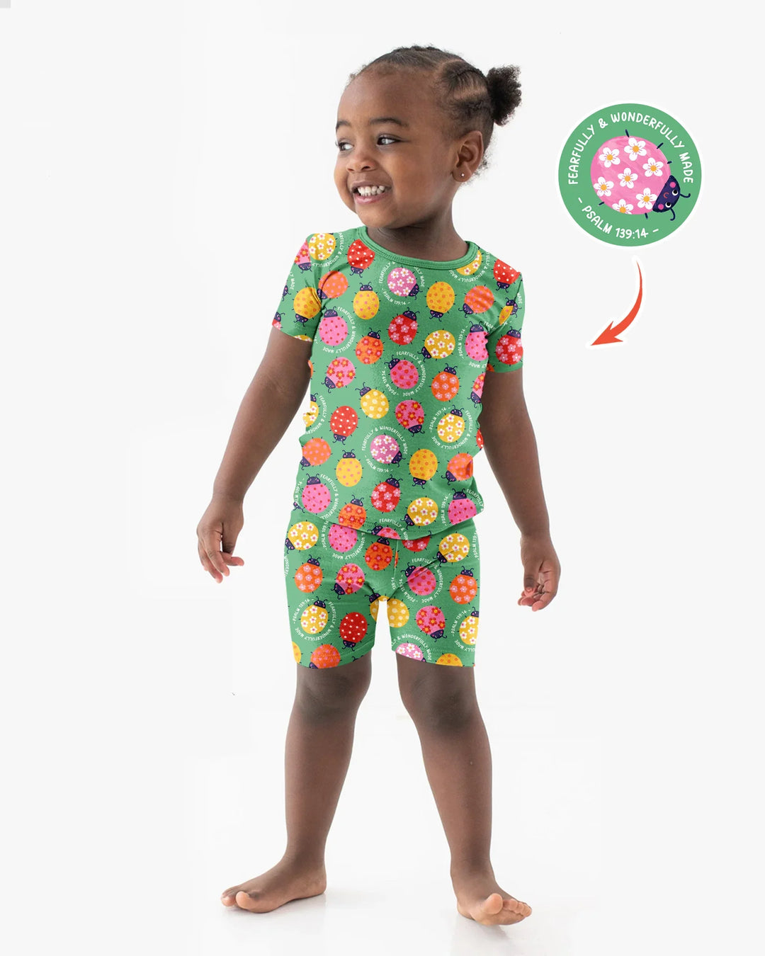 Conjunto de Pijama de Dos Piezas de Bambú con Mangas Cortas y Pantalones Cortos
